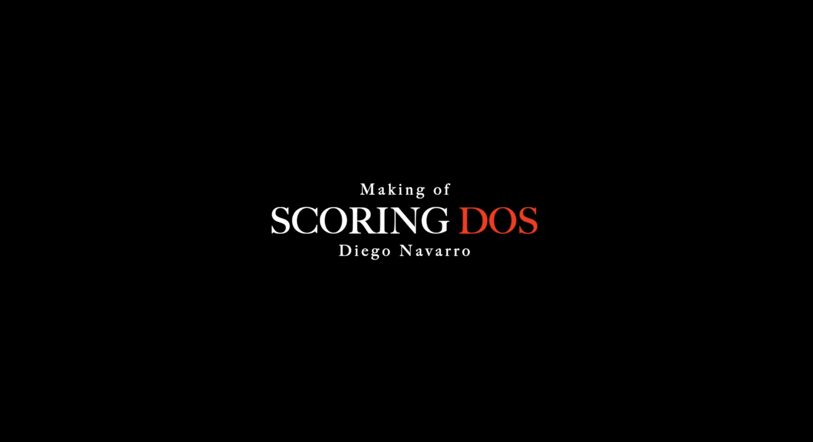 Scoring DOS – Behind the Scenes